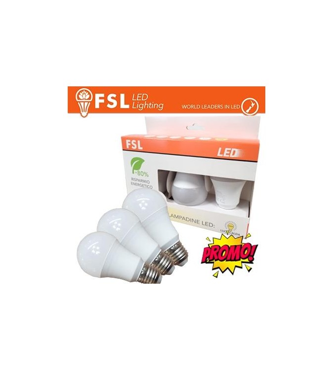 Lampada Goccia: Confezione PROMO 3PACK - 15W 3000K