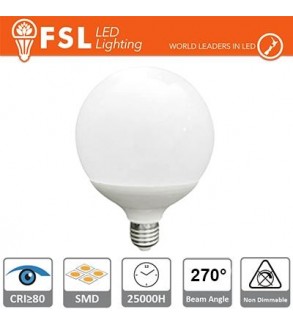 Lampada Globo Ø12cm - 24W 3000K E27