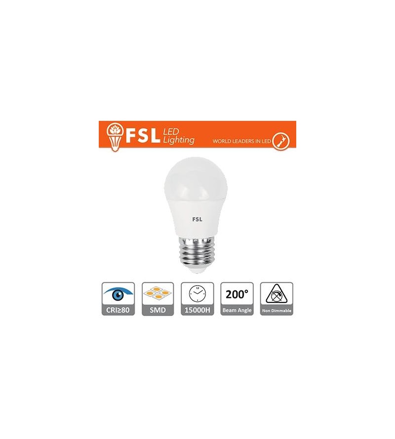Lampada Sfera - 7,5W 6500K E27