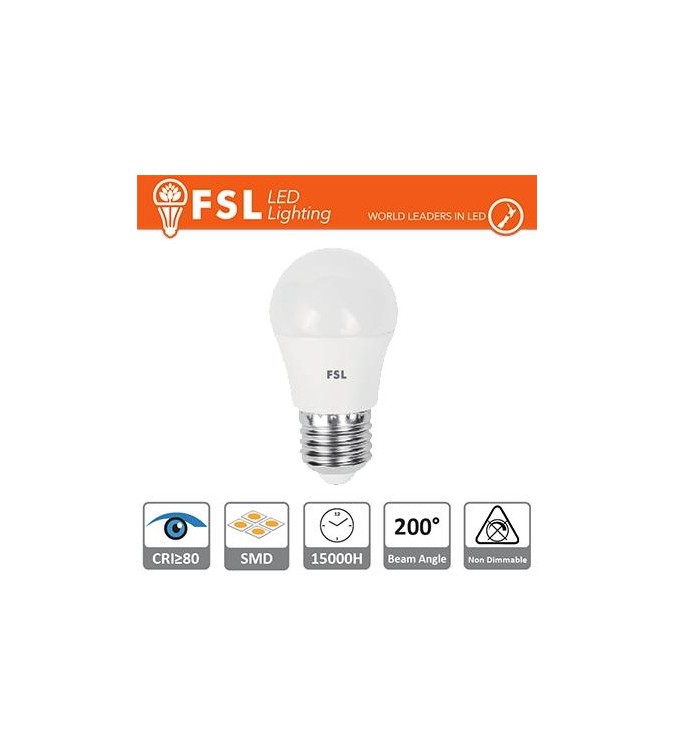 Lampada Sfera - 7,5W 6500K E27