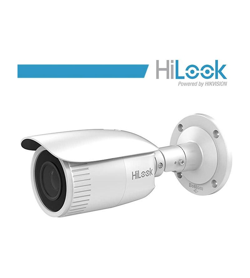 Videocamera Bullet IP Hilook 4MP Varifocale 2,8-12mm compatibile con Hikvision