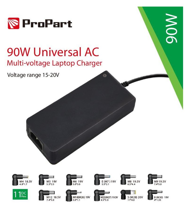 Alimentatore Universale Notebook Multi-voltaggio 90W