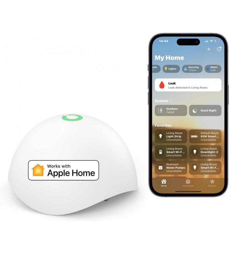 Meross Sensore Allagamento Smart RF - Apple HomeKit