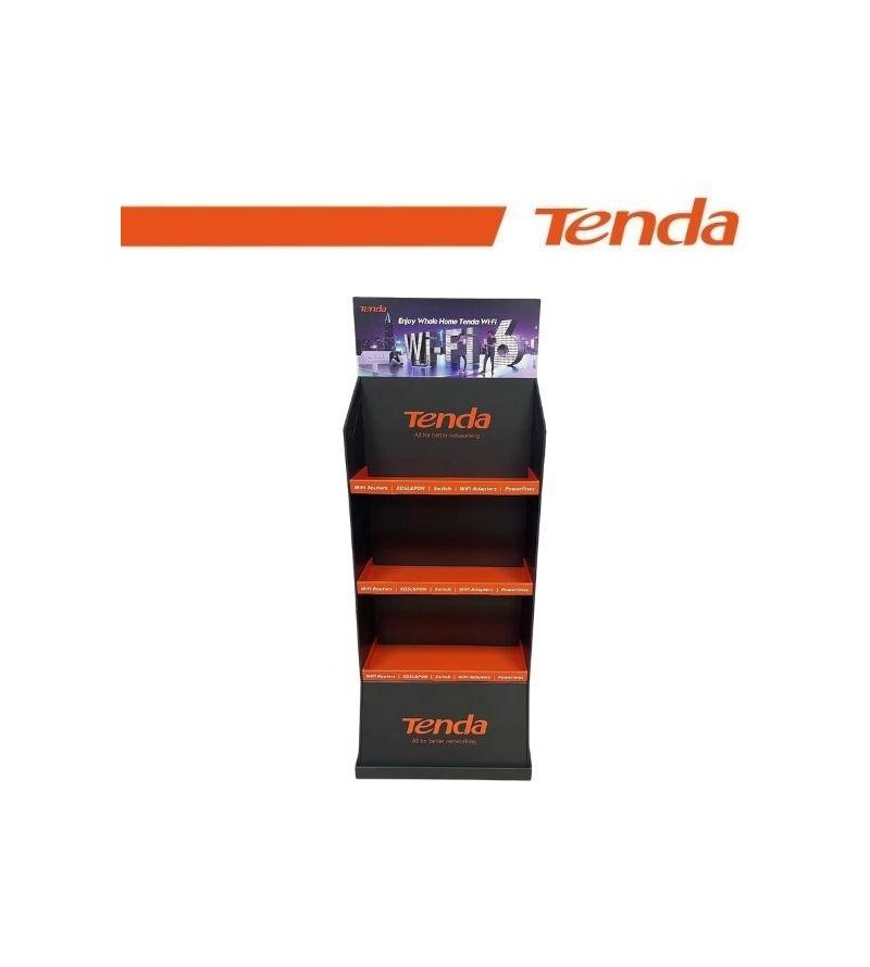 Espositore Tenda da terra in cartone rinforzato