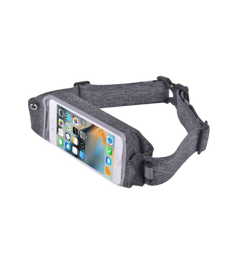 Marsupio Easygo in Lycra con Porta Smartphone Grigio