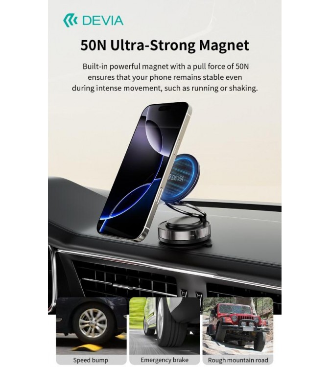 Supporto magnetico in metallo multi-angolo regolabile per supporto telefono Auto