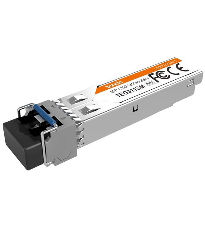 Tenda Transceiver ottico 1G Single Mode | TEG311SM