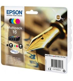 CARTUCCE ORIGINALE EPSON MULTIPACK 16 PENNA/CRUCIVERBA