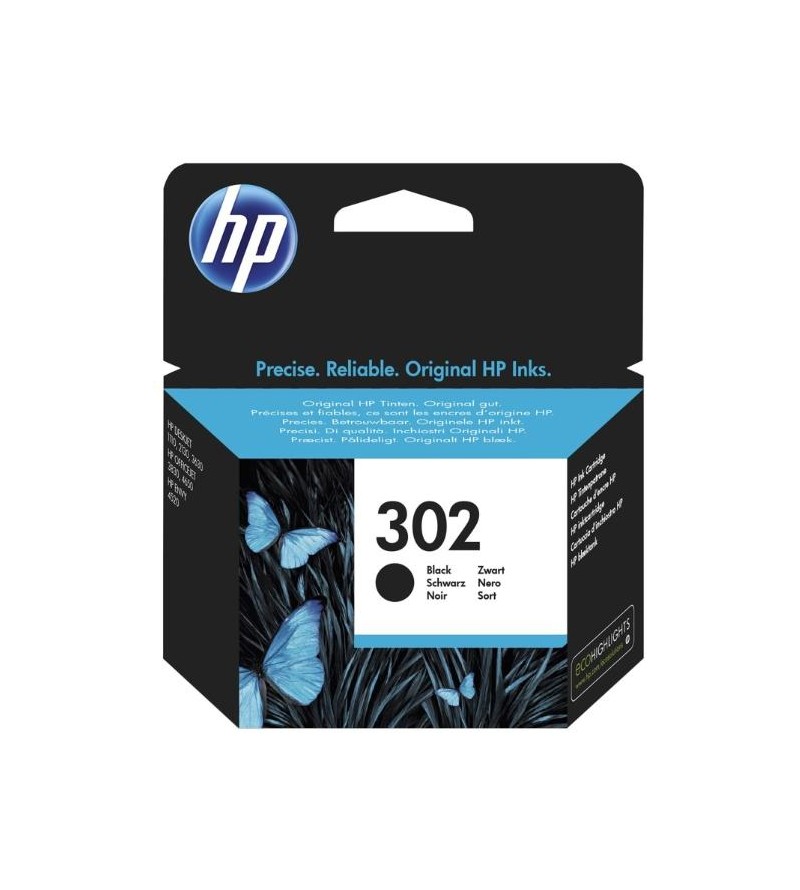 CARTUCCE ORIGINALE HP 302 BLACK 