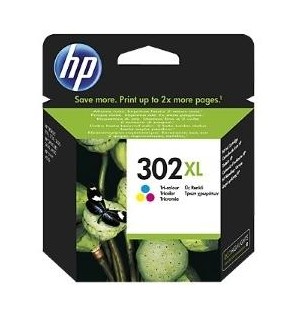 CARTUCCE ORIGINALE HP 302XL BLACK 