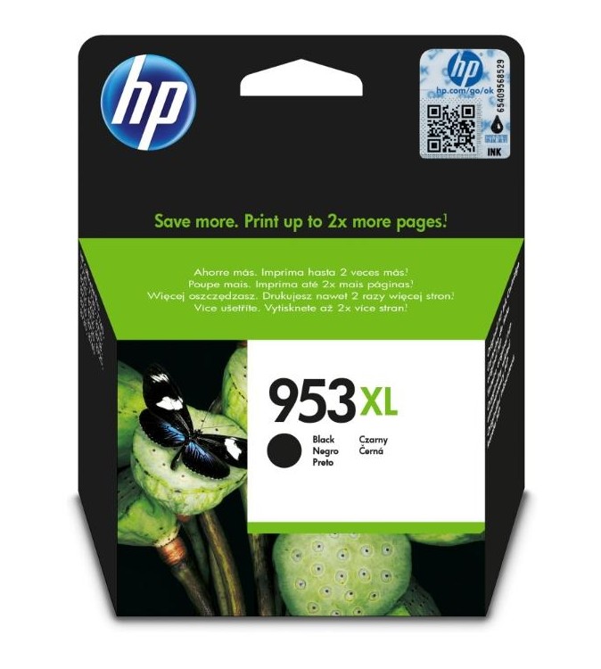 CARTUCCE ORIGINALE HP 953XL NERO ALTA CAP