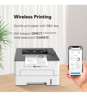 G&G P4100DW Single Funzione A4 33ppm Wi-Fi