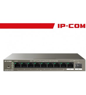 IP-COM Switch Giga PoE cloud managL2-10port(8GE PoE+1GE+1SFP)Pro | G2210P-8-102W