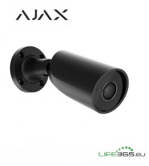 Ajax Telecamera Bullet IP PoE (BulletCam) (5 Mp/2.8 mm) nero
