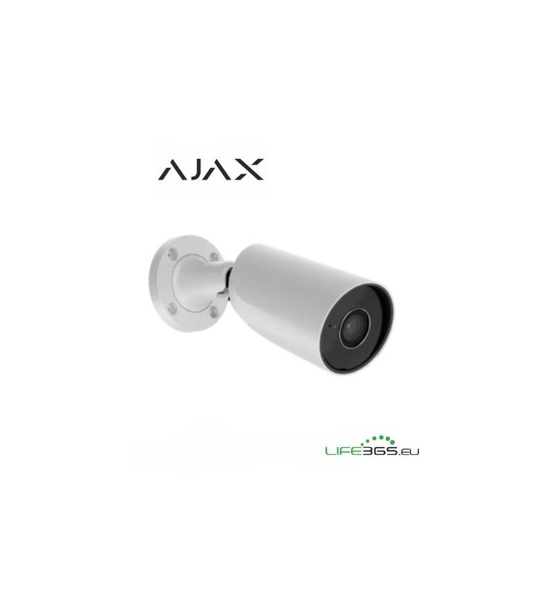 Ajax Telecamera Bullet IP PoE (BulletCam) (5 Mp/2.8 mm) bianco