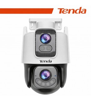 Tenda Telecamera Wi-Fi Outdoor P&T 6MP Dual-Lens, Wi-Fi 6, Full Color | RH9-WCA