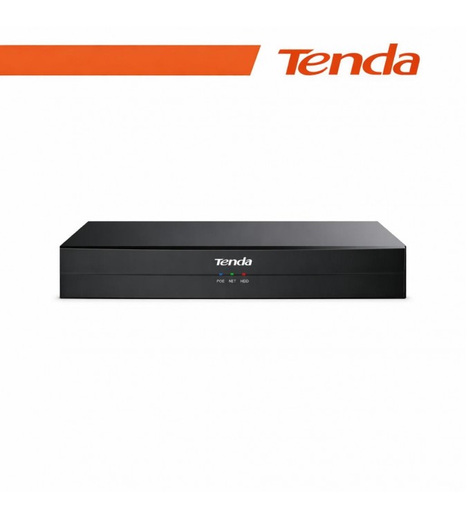 Tenda TN3104-4P | NVR PoE 4 Canali UHD 4K | Smart Encoding & ONVIF | TN3104-4P