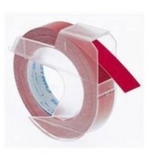 Rosso compa Dymo Junior/Omega Nastro a relievo 3D-9MMx3M