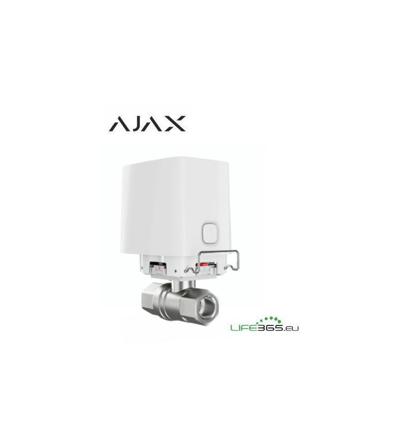 Ajax Valvola Smart wirelayss per interruzione Acqua [filettatura 3/4] bianca