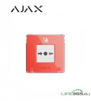 Ajax EN54 Manual Call Point - Pulsante manuale antincendio (Rosso)