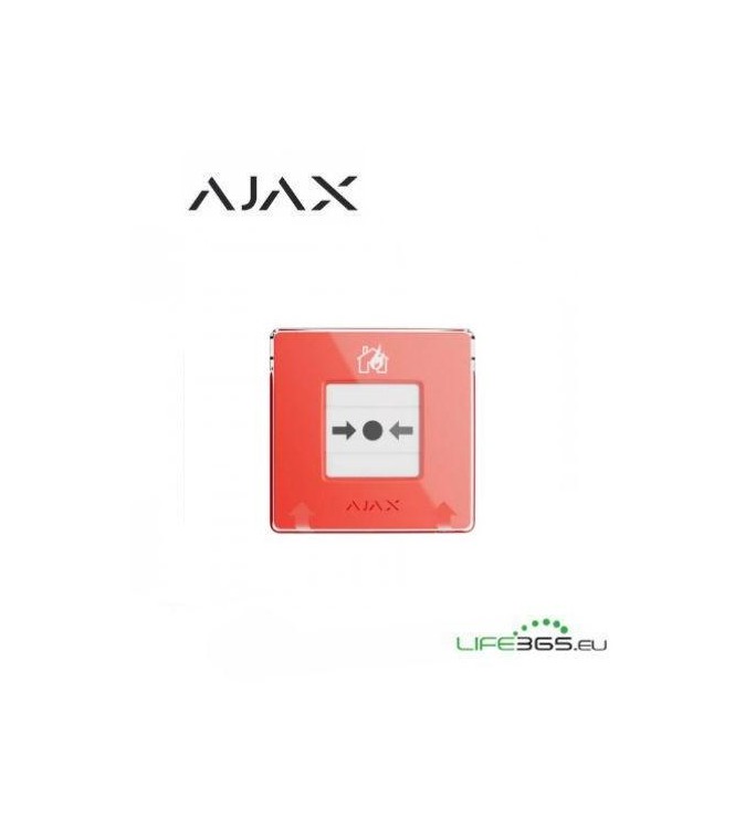 Ajax EN54 Manual Call Point - Pulsante manuale antincendio (Rosso)