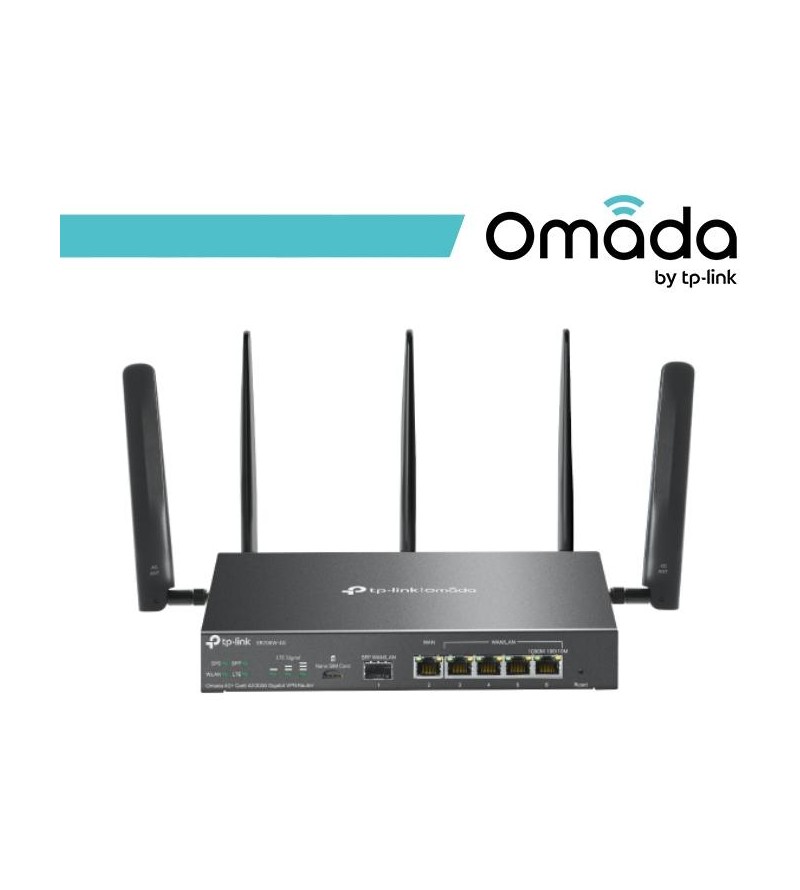 Omada Router VPN Gigabit AX3000 4G+ Cat6 - ER706W-4G