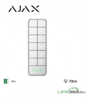 Ajax Superior Keypad Fibra white Outdoor - Tastiera cablata per esterni bianco