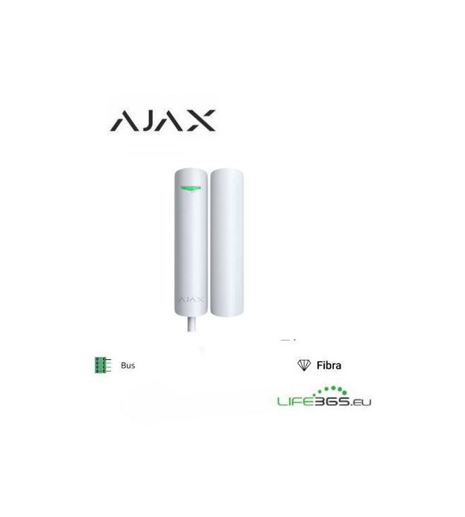 Ajax Superior DoorProtect Plus Fibra - Rilevatore porte&finestre magnetico bianc