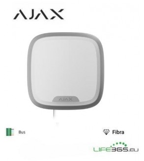 Ajax Superior StreetSiren Fibra white -Sirena cablata per interno/esterno Bianca