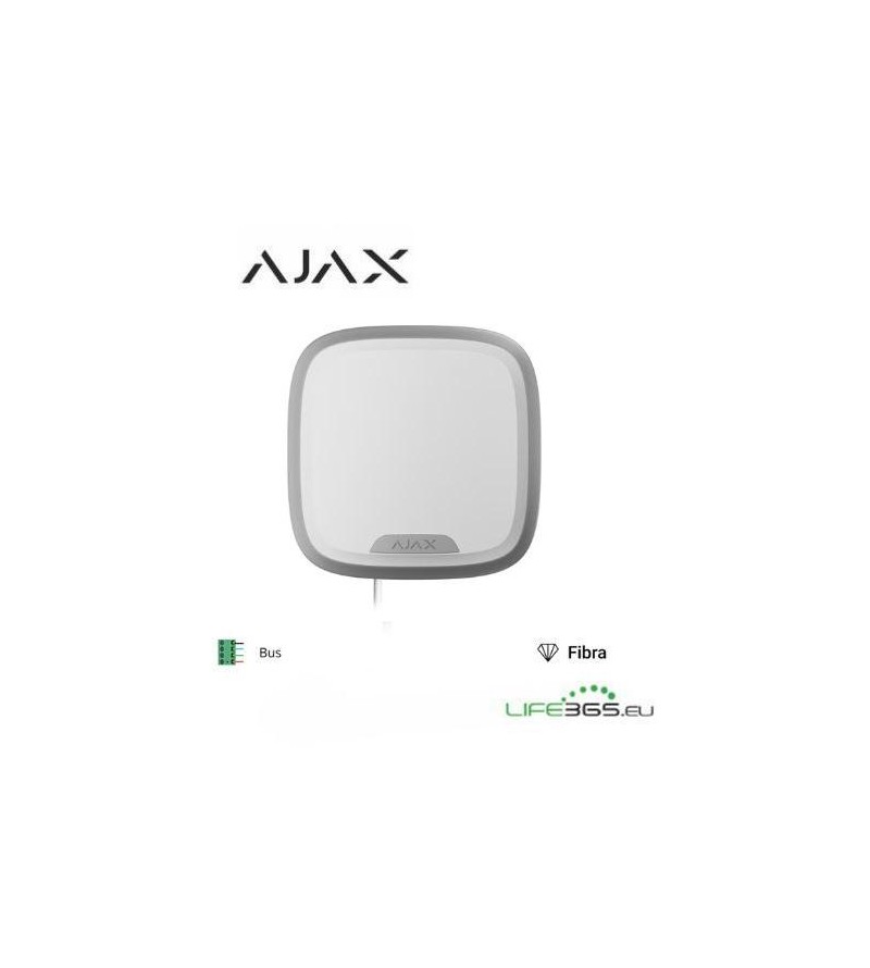 Ajax Superior StreetSiren Fibra white -Sirena cablata per interno/esterno Bianca