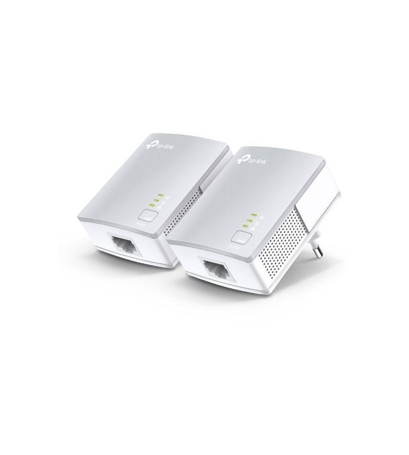 TP-Link Starter Kit Powerline, 1 Porta Ethernet, 600 Mbps 2 pz - TL-PA411 KIT
