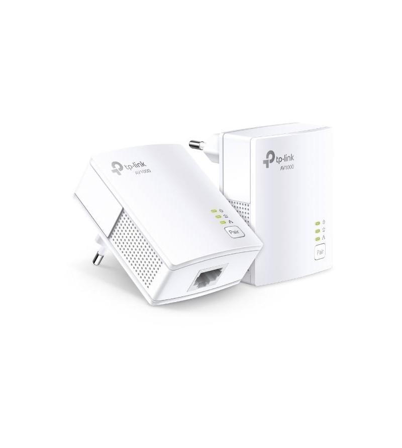 TP-Link Kit Powerline AV1000 1 Porta Gbit Plug & Play - TL-PA7017 KIT