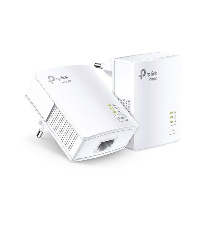 TP-Link Kit Powerline AV1000 1 Porta Gbit Plug & Play - TL-PA7017 KIT