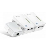 TP-Link Kit 3 powerline AV600 WiFi 300Mbps 2 Porte LAN - TL-WPA4220 TKIT