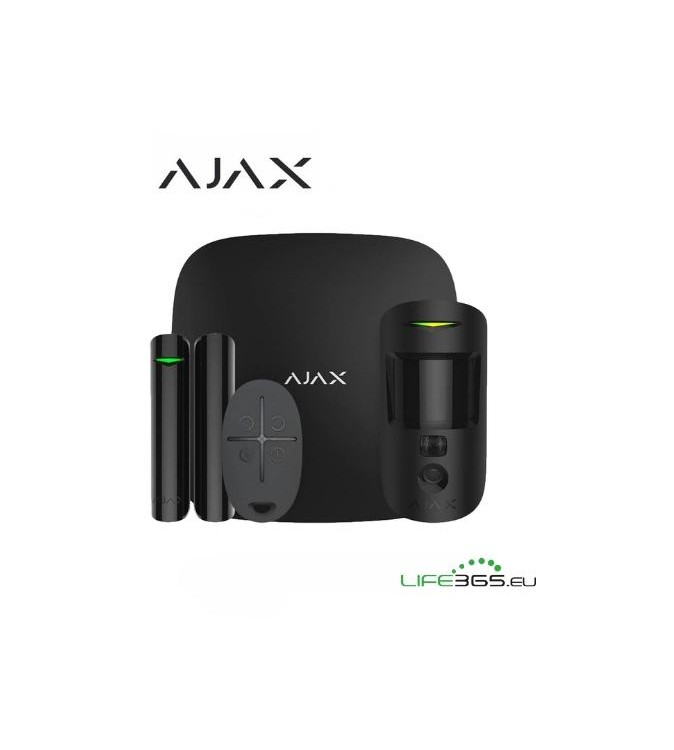 Ajax Kit di base con videocamera (StarterKit Cam) nero