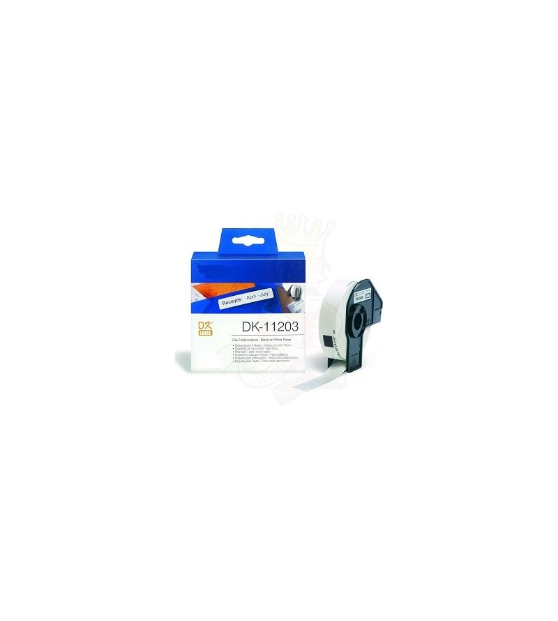 White 17mmX87mm 300psc for Brother P-Touch QL1000 1050 1060