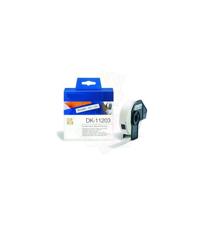 White 17mmX87mm 300psc for Brother P-Touch QL1000 1050 1060