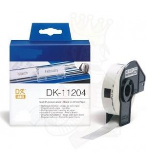 White 17mmX54mm 400psc for Brother P-Touch QL1000 1050 1060
