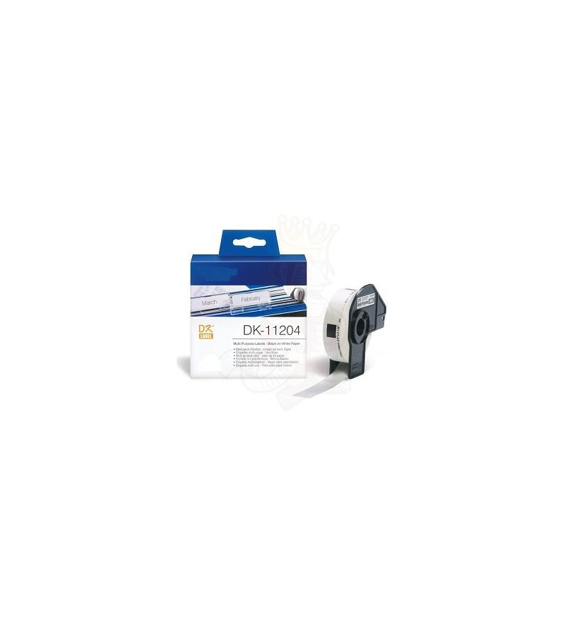 White 17mmX54mm 400psc for Brother P-Touch QL1000 1050 1060
