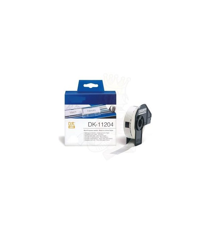 White 17mmX54mm 400psc for Brother P-Touch QL1000 1050 1060