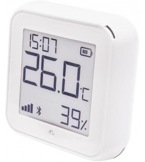 Shelly Sensore Temperat&Umid Wi-Fi + Bluet con display Gen3 Bianco