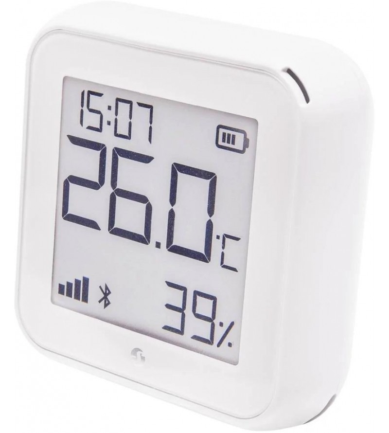 Shelly Sensore Temperat&Umid Wi-Fi + Bluet con display Gen3 Bianco