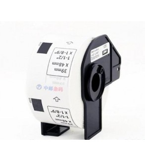 White 39mmX48m Compa Brother P-Touch QL500,550,570,580,710