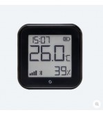 Shelly Sensore Temperat&Umid Wi-Fi + Bluet con display Gen3 Nero