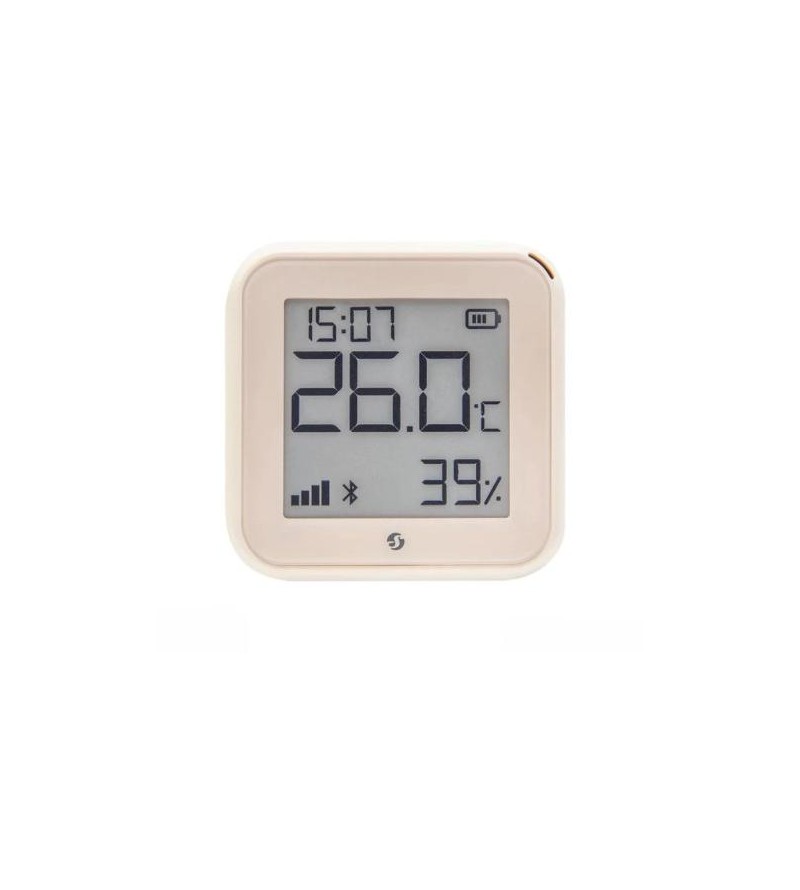 Shelly Sensore Temperat&Umid Wi-Fi + Bluet con display Gen3 Avorio
