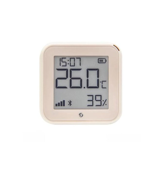 Shelly Sensore Temperat&Umid Wi-Fi + Bluet con display Gen3 Avorio