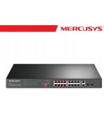 Mercusys 16-Port 10/100Mbps + 2-Port Gigabit Rackmount Switch - MS118CP