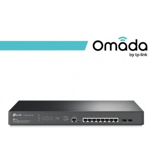 Omada Switch Managed L2+ 8 Porte 2.5GBASE-T PoE+ e 2 Slot SF - SG3210XHP-M2