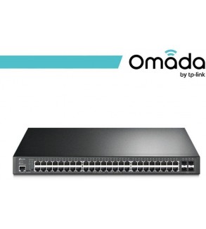 Omada Switch L2+ con 48 Porte Gigabit PoE+ 4 SFP - SG3452P