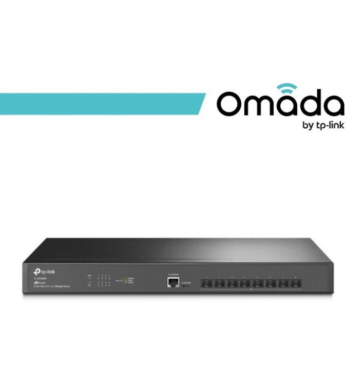 Omada Switch Managed Fibra L2+ 8 Porte 10GE SFP+ - SX3008F